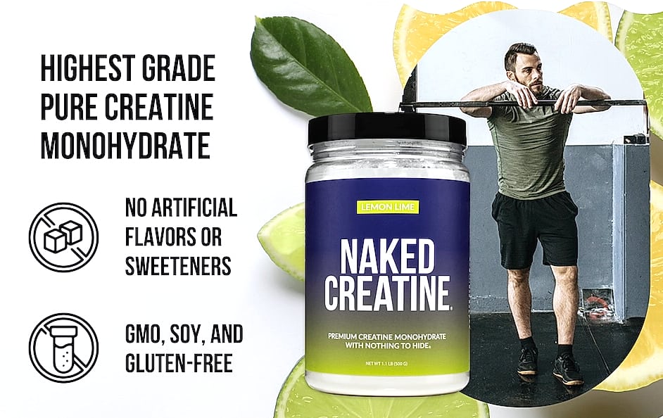 NAKED Pure Micronized Creatine Monohydrate Powder 500g — interior detail