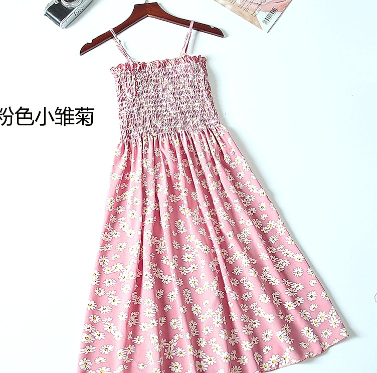 XIBUSANA Chiffon Mini Dress Sleeveless High Waist Summer — package contents