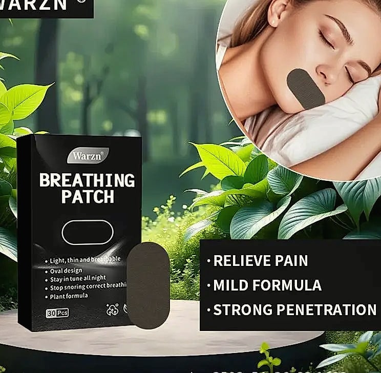 JETTING 30Pcs Anti Snoring Nasal Strips Sleep Mouth Tape — scale reference