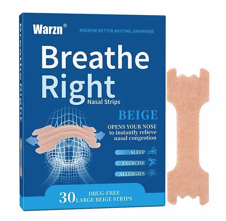 JETTING 30Pcs Anti Snoring Nasal Strips Sleep Mouth Tape — parts overview