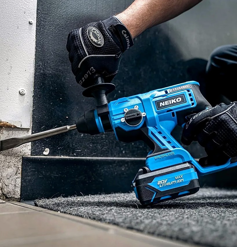 Kankeirr Cordless Rotary Hammer Drill 20V Li-ion — feature highlights