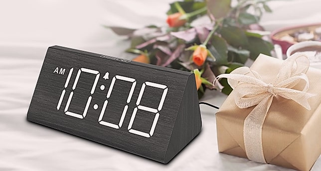 DreamSky Wooden Digital Alarm Clock with USB Charger Port — build progress