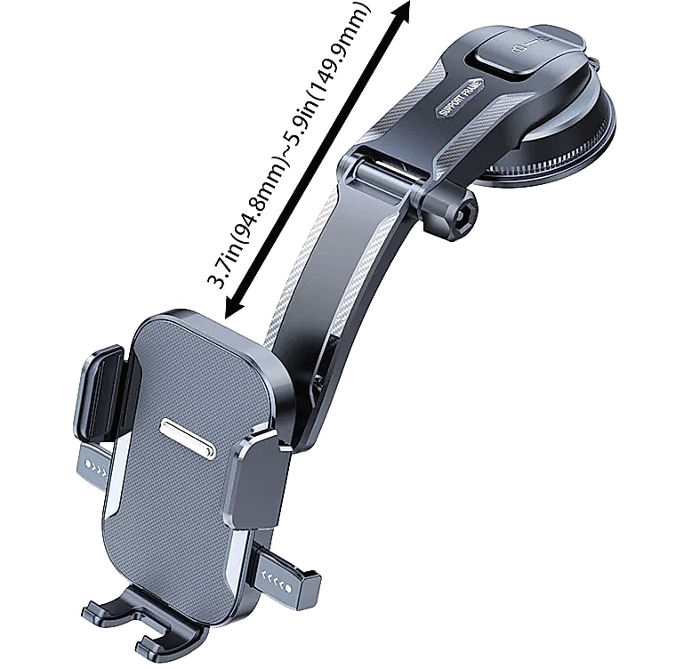 Car Phone Holder Nano Silicone 360° Rotation Dashboard Mount — feature highlights