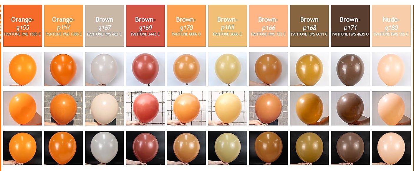 Bezente 12 Inch Rainbow Latex Balloons, 100 Pack Party — scale reference