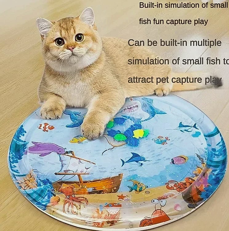 DUTRIEUX 100cm Pet Water Cooling Pad for Cats and Dogs — package contents