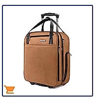 New York XPress 20 Inch Rolling Backpack for Adults — scale reference