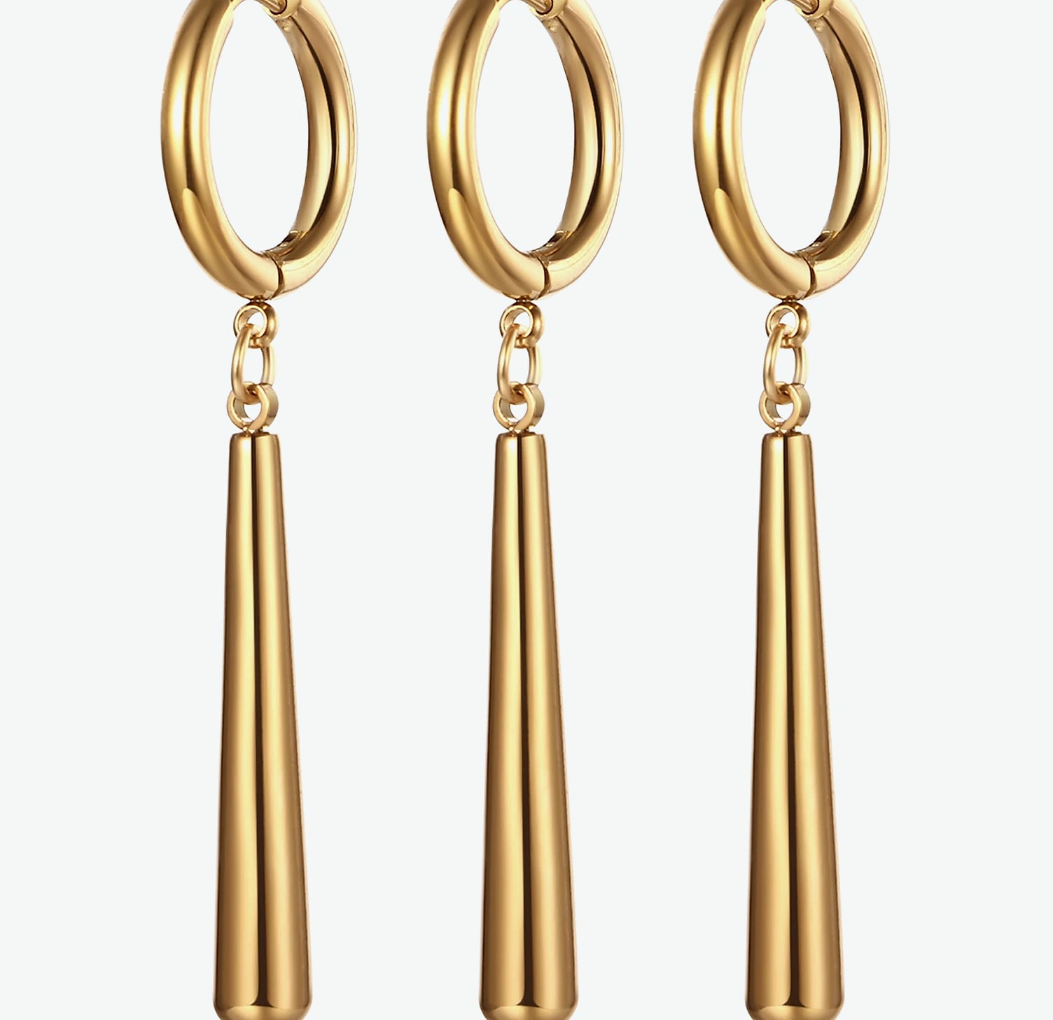 BONISKISS Zorro Dangle Earrings Stainless Steel Roronoa — build progress