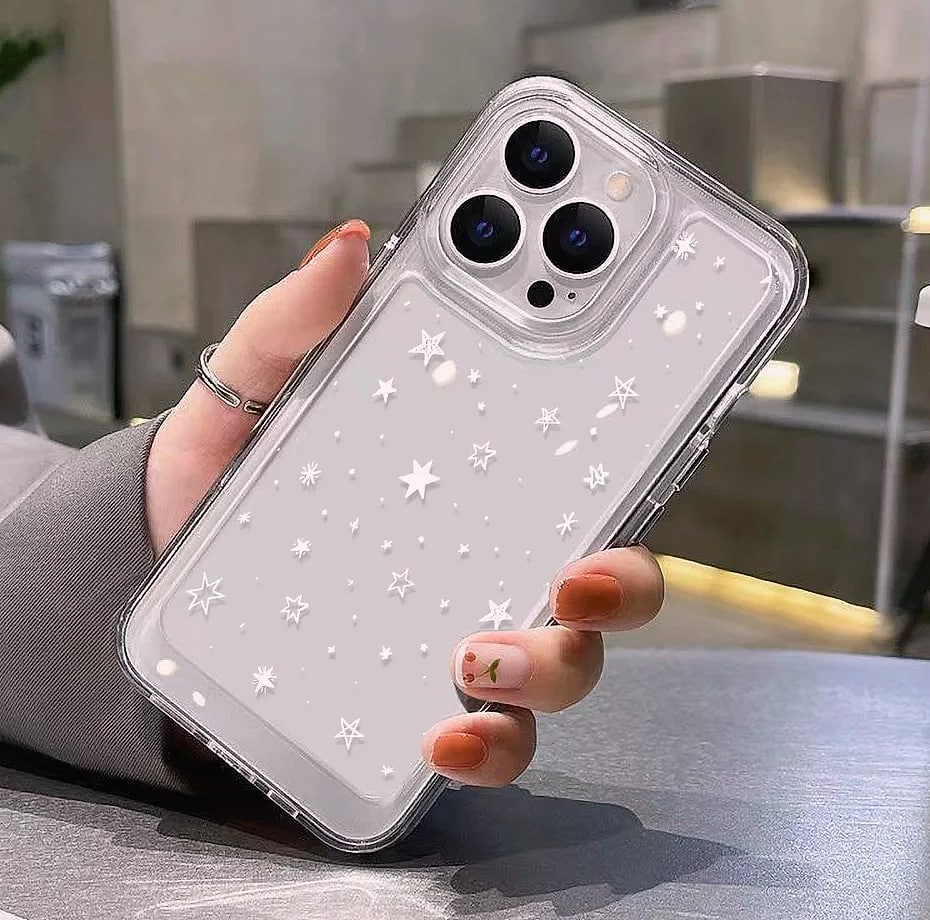 Bolomboy Starry Sky Phone Case for Samsung Galaxy A55 S24 — assembled view