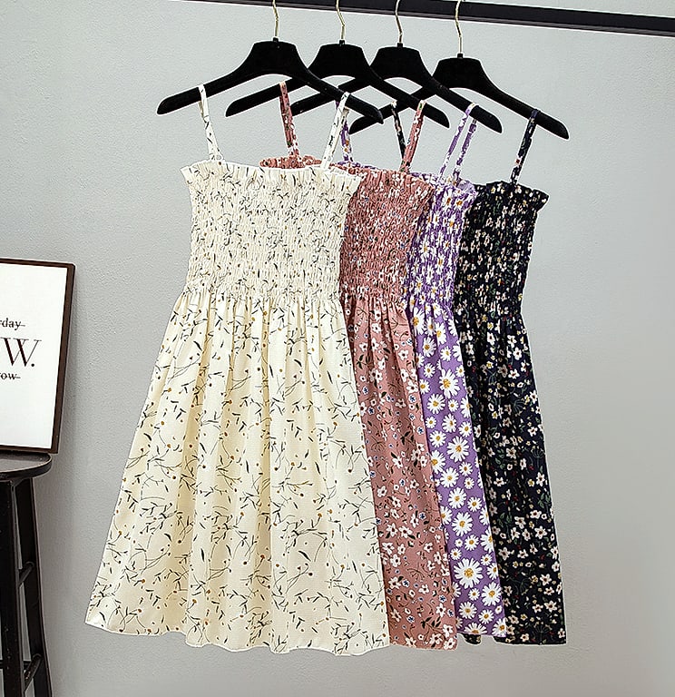 XIBUSANA Chiffon Mini Dress Sleeveless High Waist Summer — scale reference