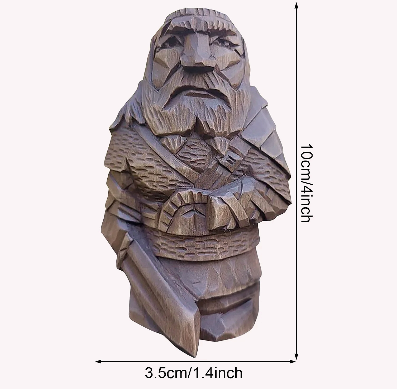 Norse Viking Odin Resin Statue Garden Ornament — build progress