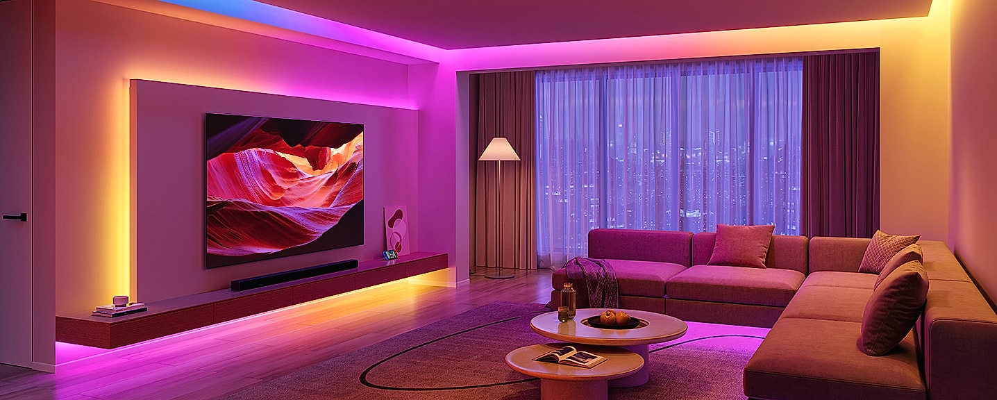 Govee RGBIC LED Strip Lights 16.4ft Smart Bluetooth Color — parts overview