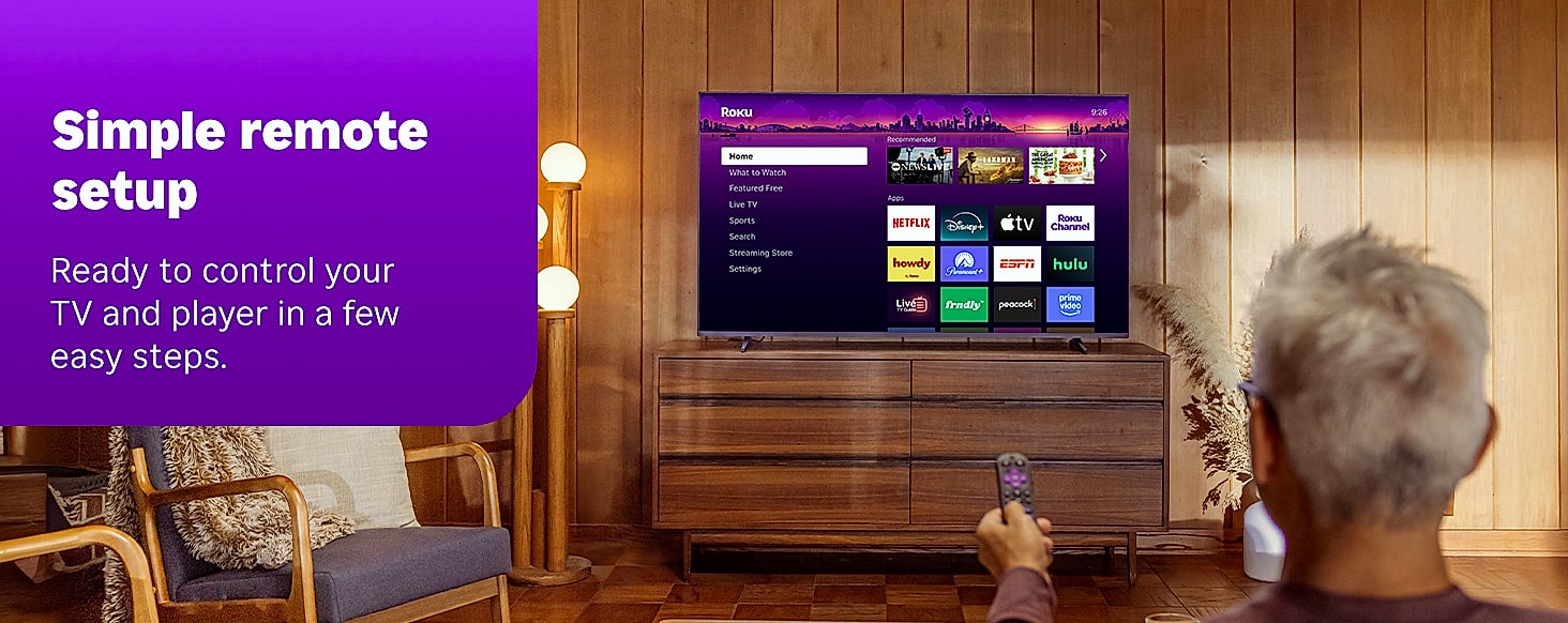 Roku Streaming Stick HD - Compact HD Streaming Device — scale reference