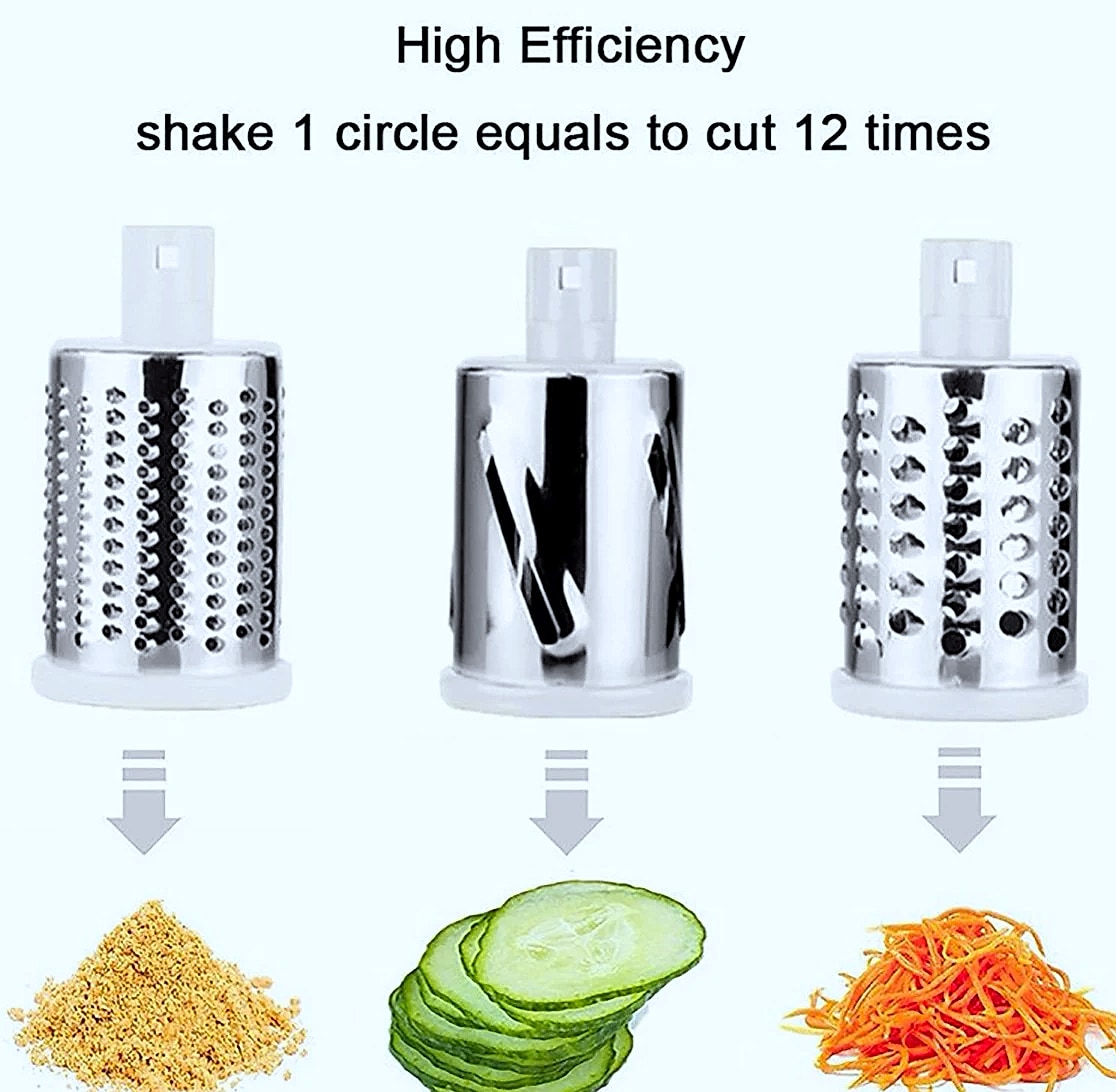AEHOME Vegetable Slicer Shredder with 3 Drum Grater — build progress