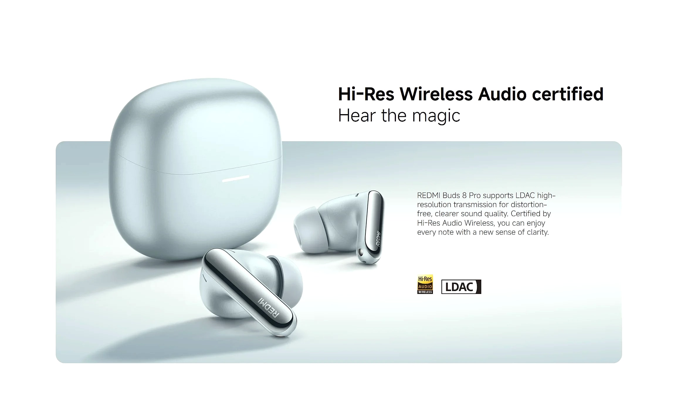 Redmi Buds 8 Pro TWS Earbuds with Active Noise Cancellation — feature highlights