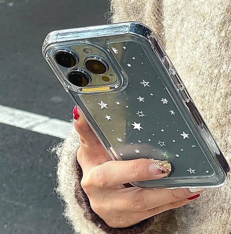 Bolomboy Starry Sky Phone Case for Samsung Galaxy A55 S24 — side view