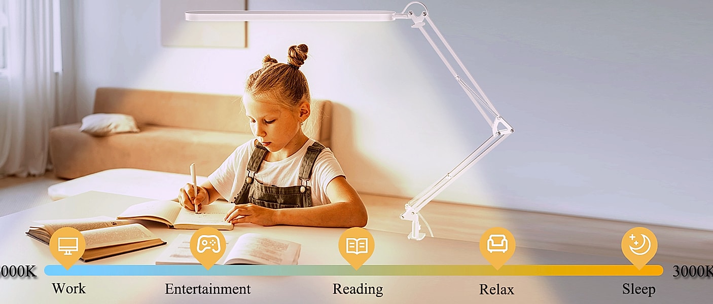 SKYLEO LED Desk Lamp with Memory Function and Adjustable Arm — build progress