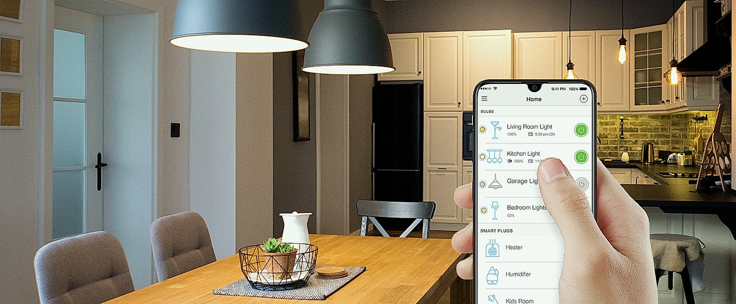 Kasa Smart Motion Sensor Dimmer Switch 2-Pack Wi-Fi — size comparison