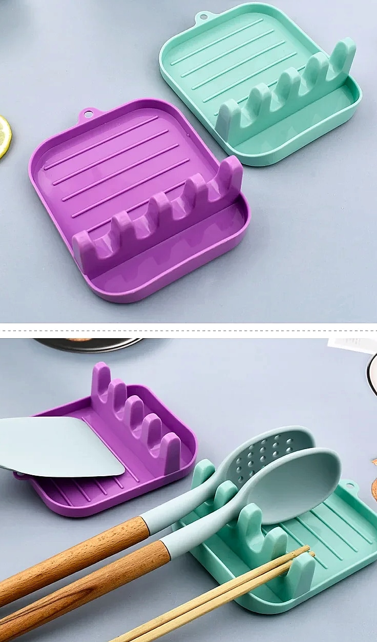 LISM Multifunctional Kitchen Utensil Holder with Chopsticks — assembled view