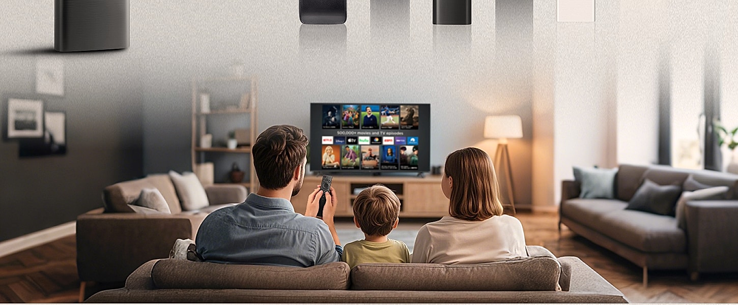 Acoyer Replacement Remote Control for Roku TV, 2-Pack — feature highlights