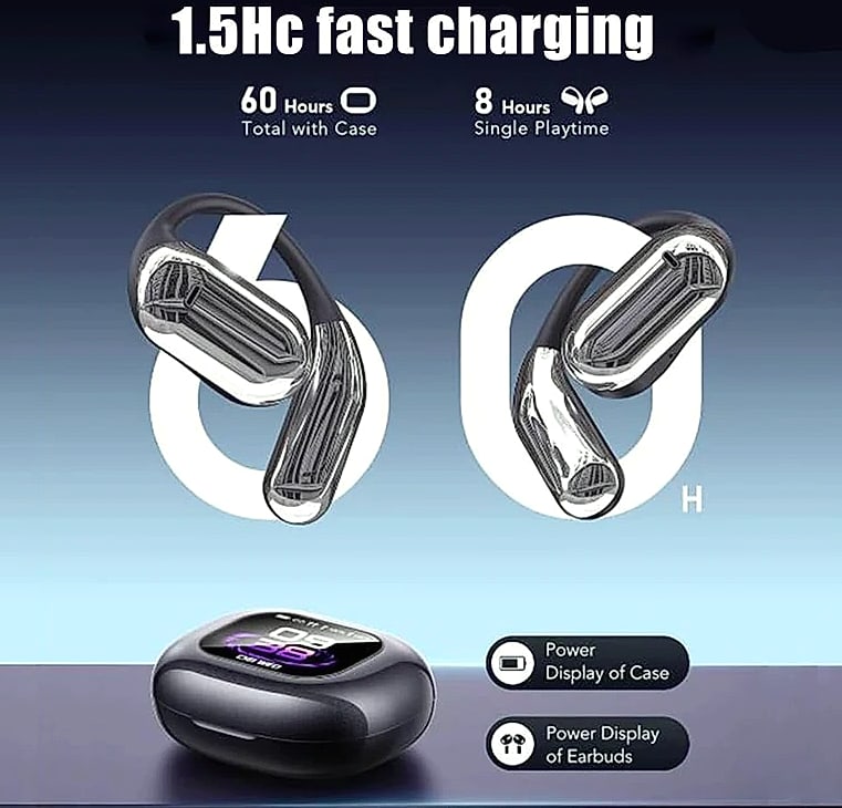 UYUXIO AI Translating Earbuds with 144 Languages — scale reference
