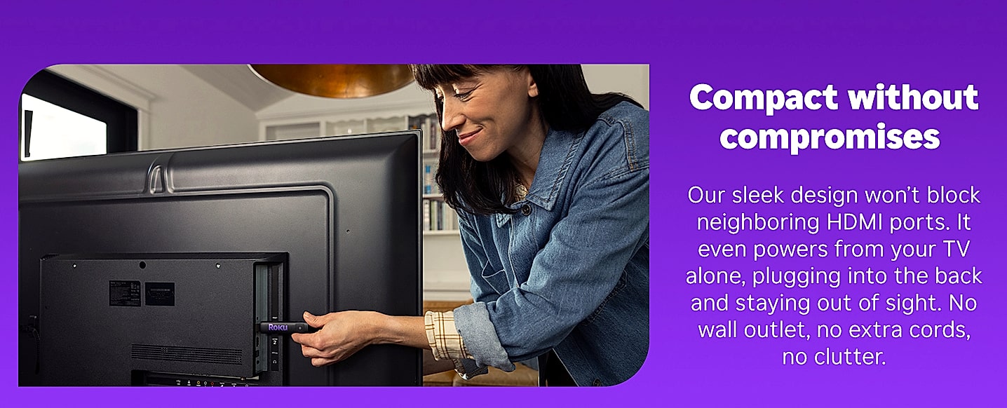 Roku Streaming Stick HD - Compact HD Streaming Device — parts overview