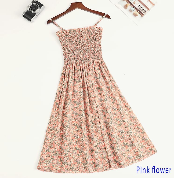 XIBUSANA Chiffon Mini Dress Sleeveless High Waist Summer — feature highlights
