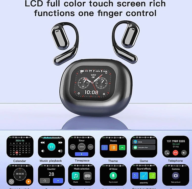UYUXIO AI Translating Earbuds with 144 Languages — package contents