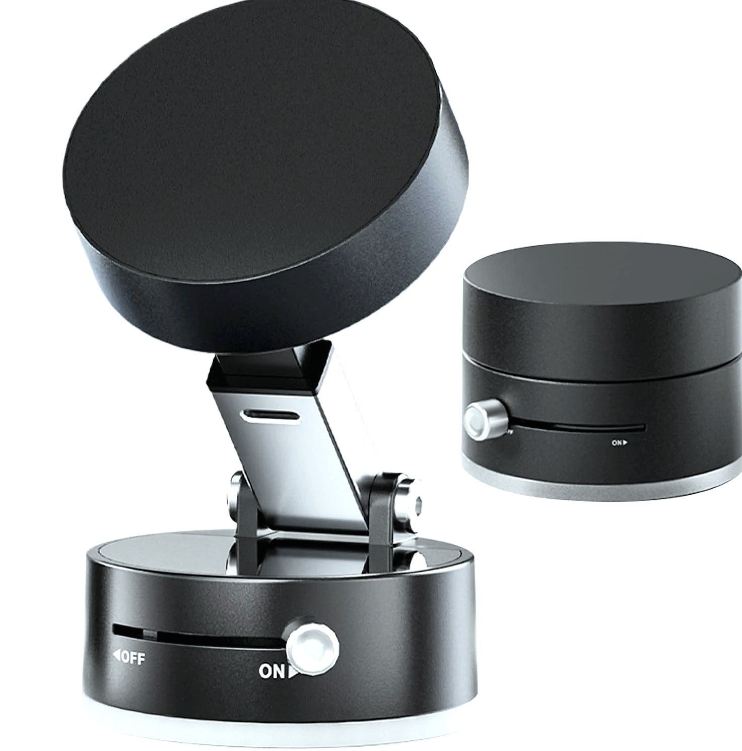 Magnetic Car Phone Holder with Vacuum Suction Cup — feature highlights