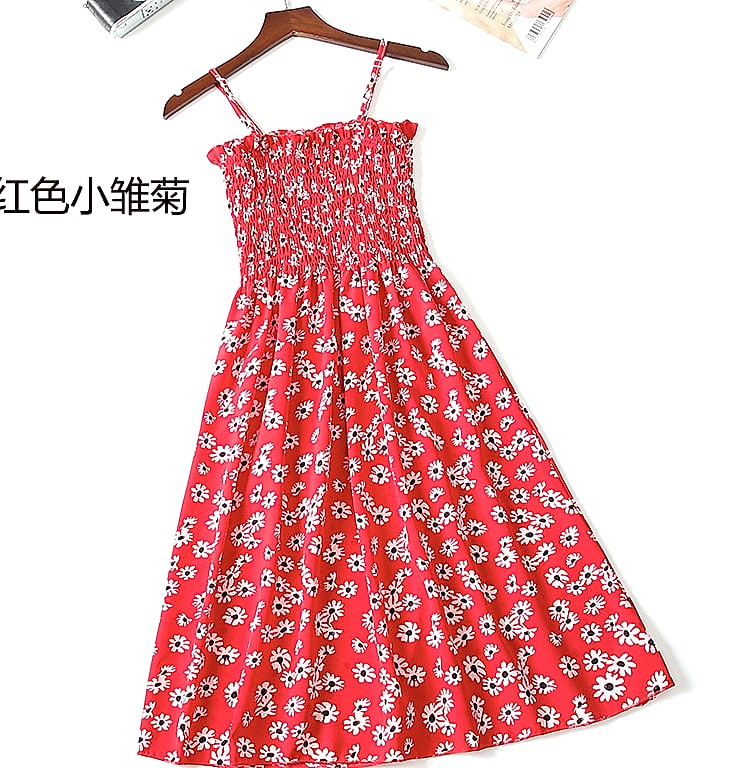 XIBUSANA Chiffon Mini Dress Sleeveless High Waist Summer — close-up details