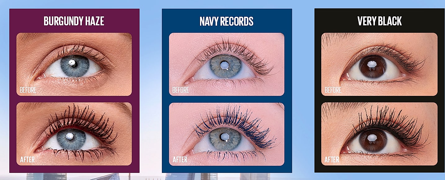 Maybelline Lash Sensational Sky High Washable Mascara, — side view
