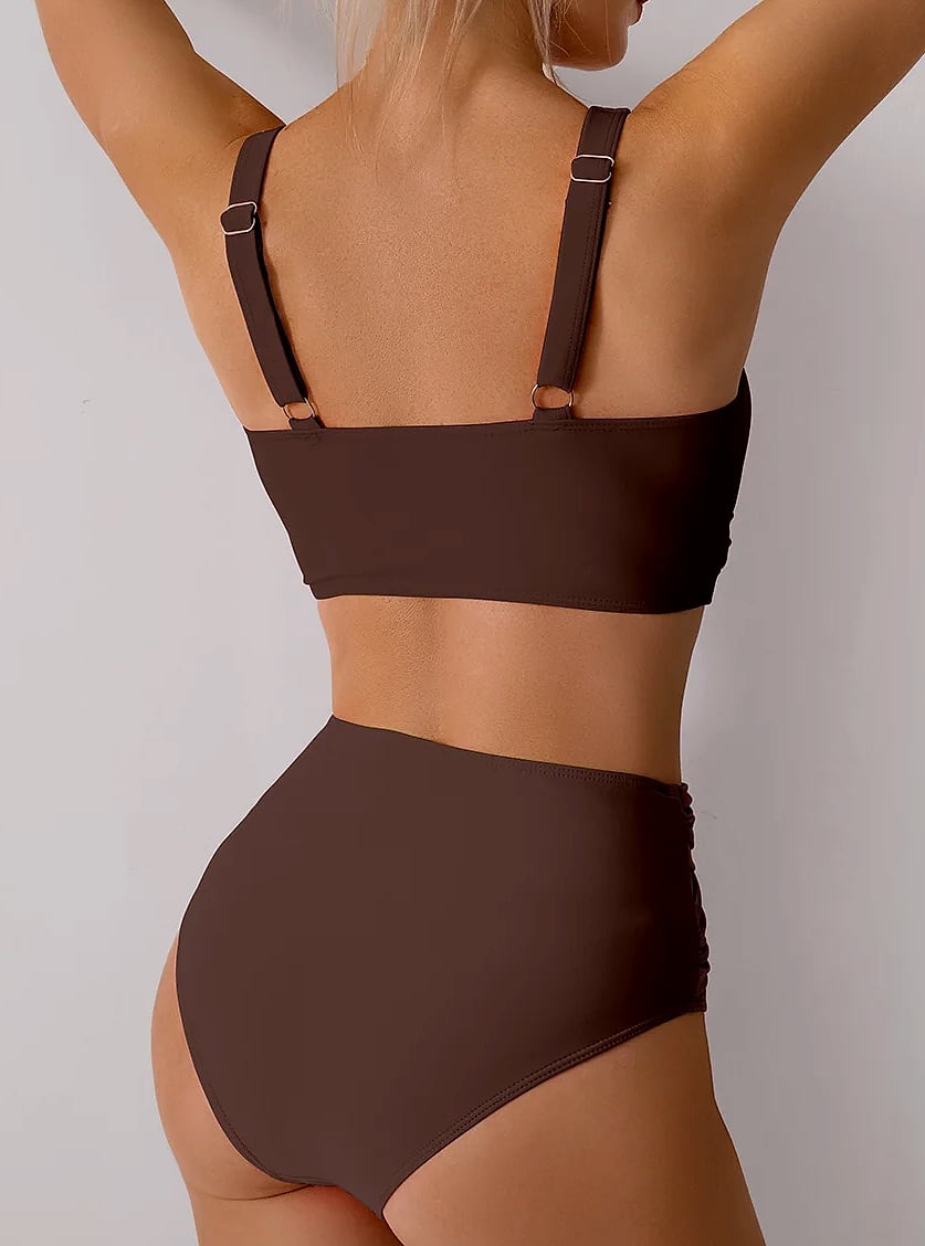 Barupshe High Waist Bikini Push Up Swimsuit Women — scale reference