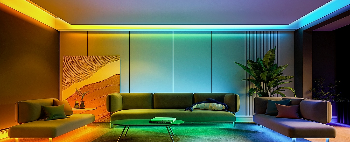 Govee RGBIC LED Strip Lights 16.4ft Smart Bluetooth Color — close-up details