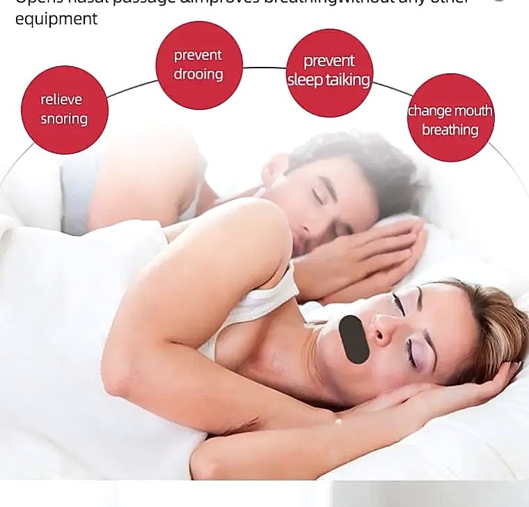 JETTING 30Pcs Anti Snoring Nasal Strips Sleep Mouth Tape — build progress