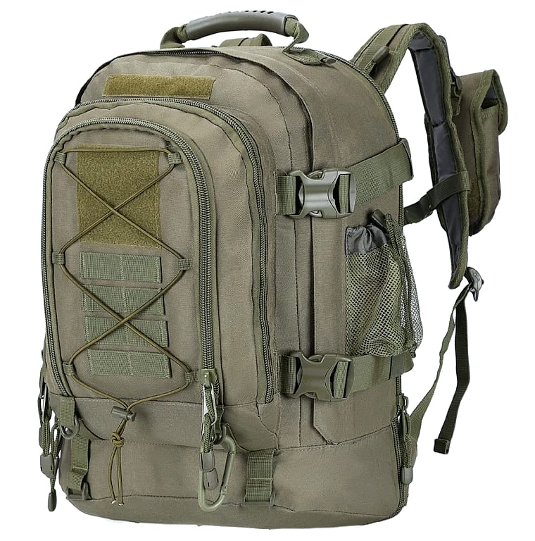 LQARMY 60L Tactical Backpack with MOLLE System — package contents