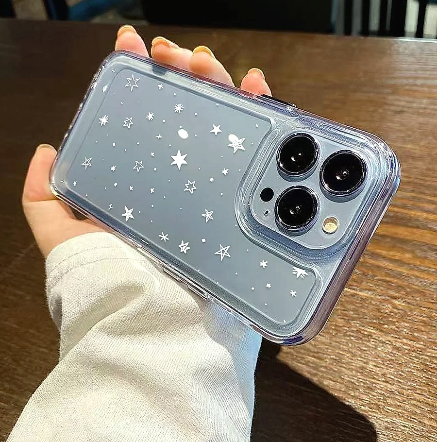 Bolomboy Starry Sky Phone Case for Samsung Galaxy A55 S24 — scale reference
