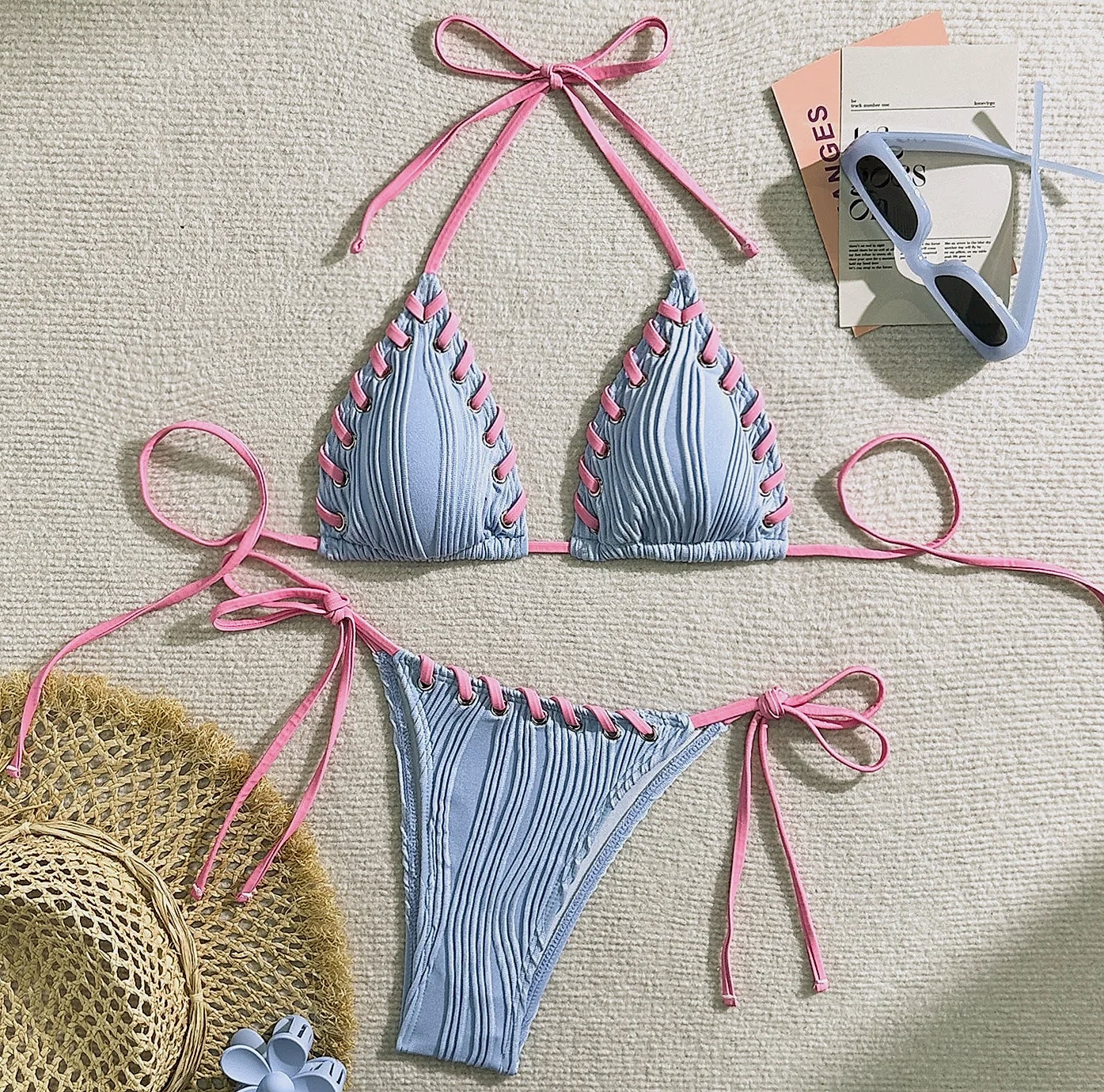 Biligoshe Women's Brazilian Bikini Set Swimwear — build progress