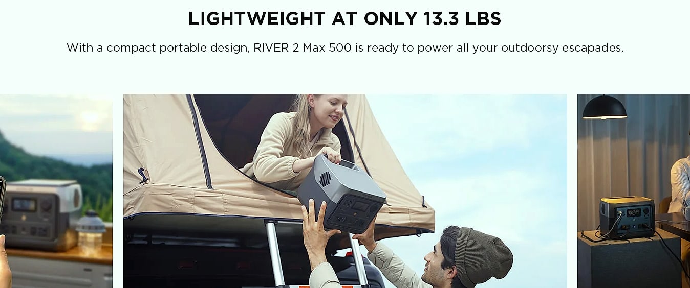 EcoFlow RIVER 2 Max 512Wh Portable Power Station — build progress