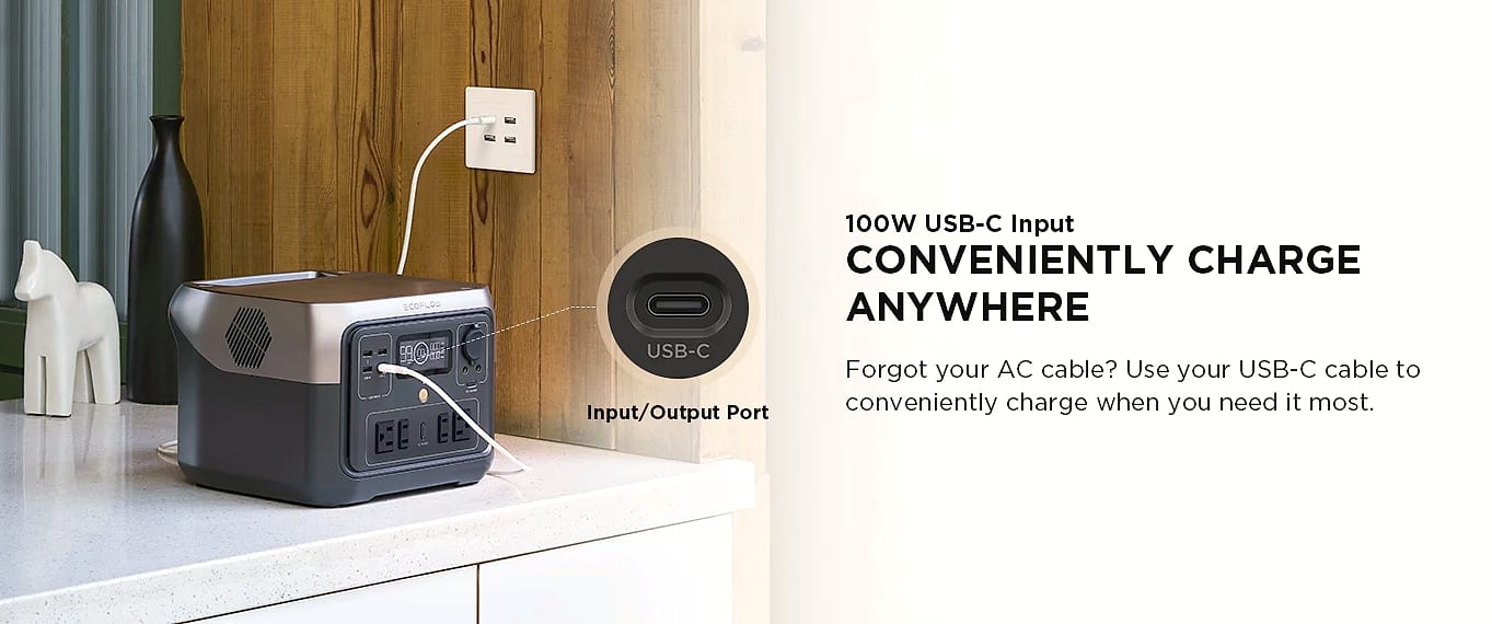 EcoFlow RIVER 2 Max 512Wh Portable Power Station — package contents