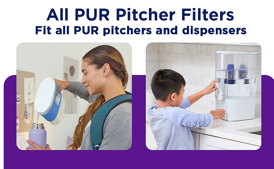 PUR PPF900Z4 Water Pitcher Filter Replacement 4-Pack — close-up details