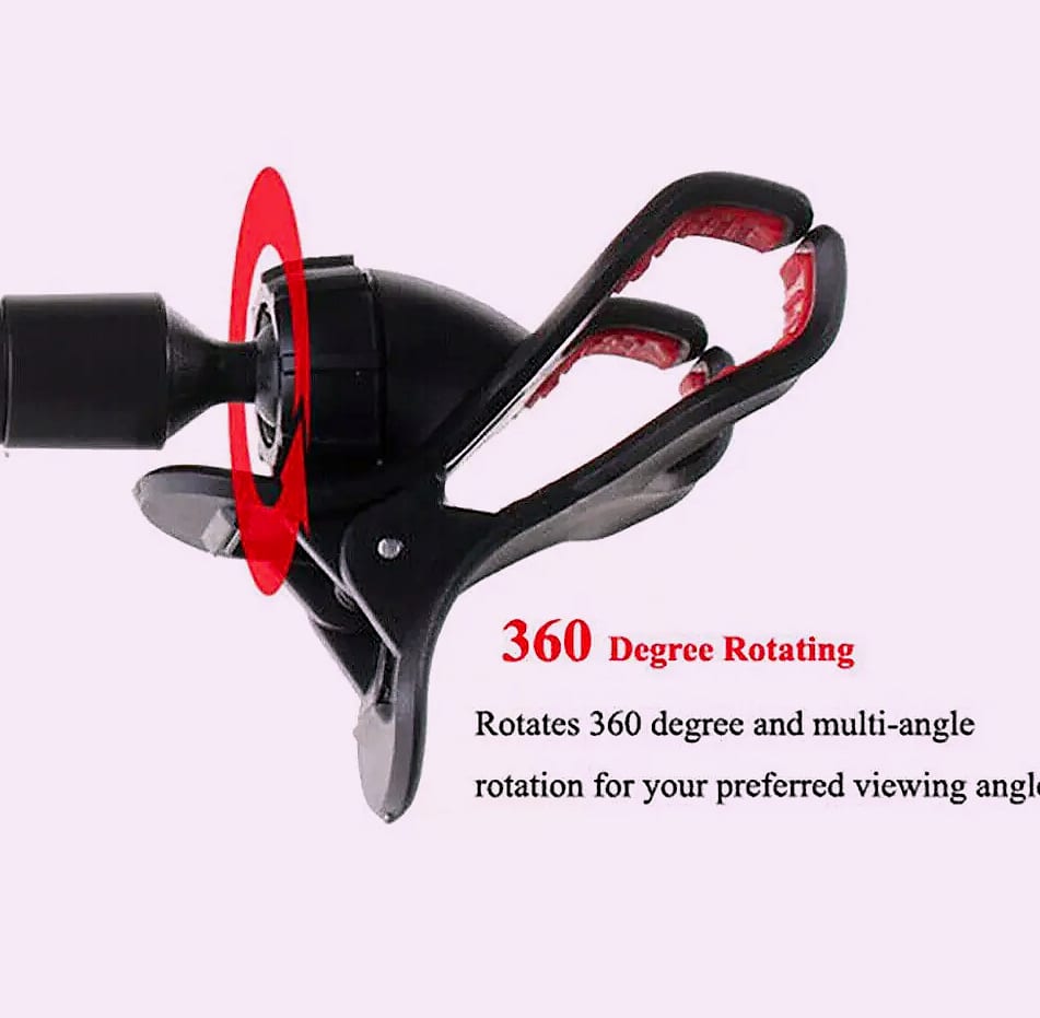 360-Degree Windshield Car Mount with Suction Cup for Phones — interior detail