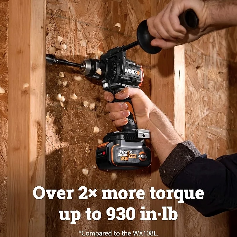 Kankeirr 20V Brushless Cordless Drill Driver 930 in·lbs — close-up details