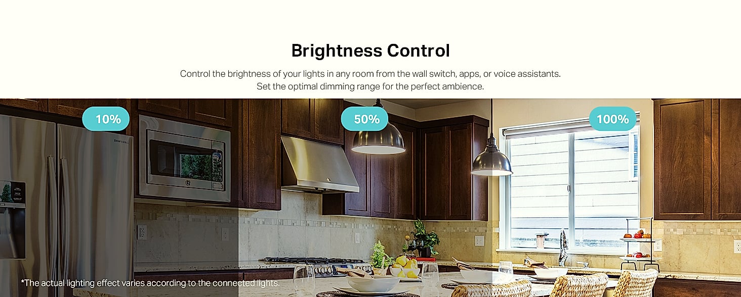 Kasa Smart HS200-2 2-Gang Wi-Fi Light Switch for Alexa — side view