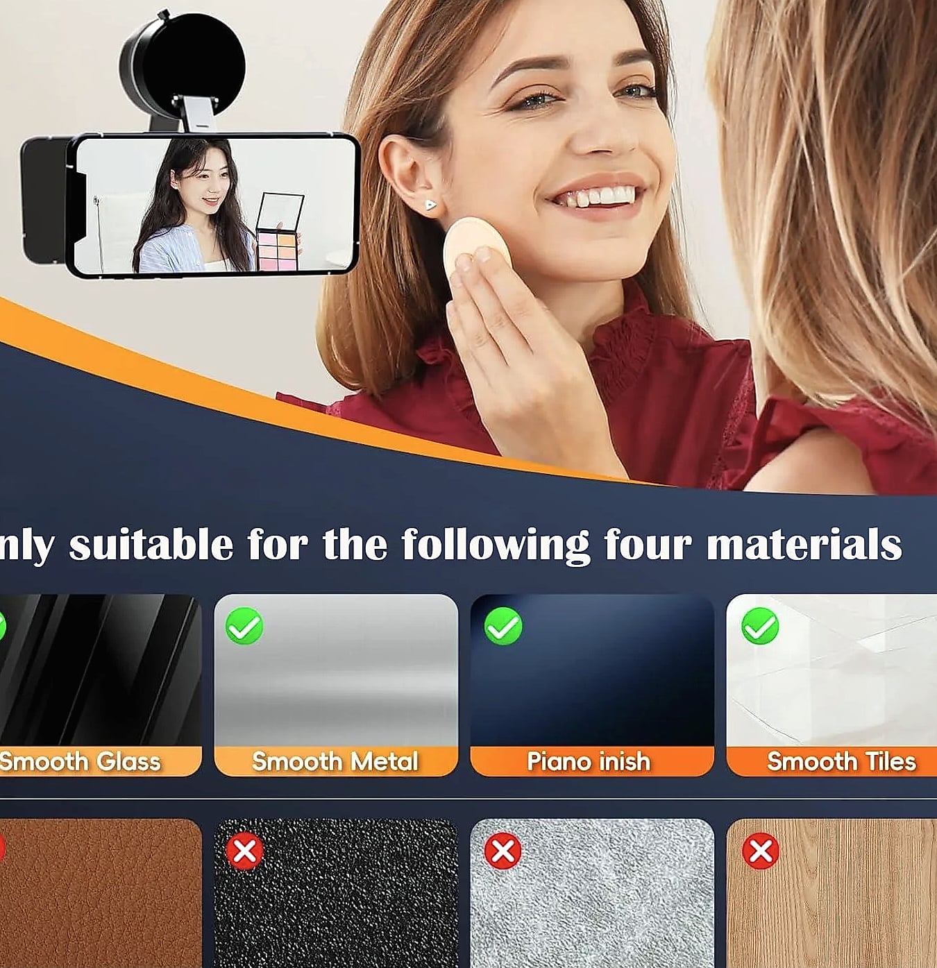 DUTRIEUX Magnetic Car Phone Mount 360° Adjustable — scale reference