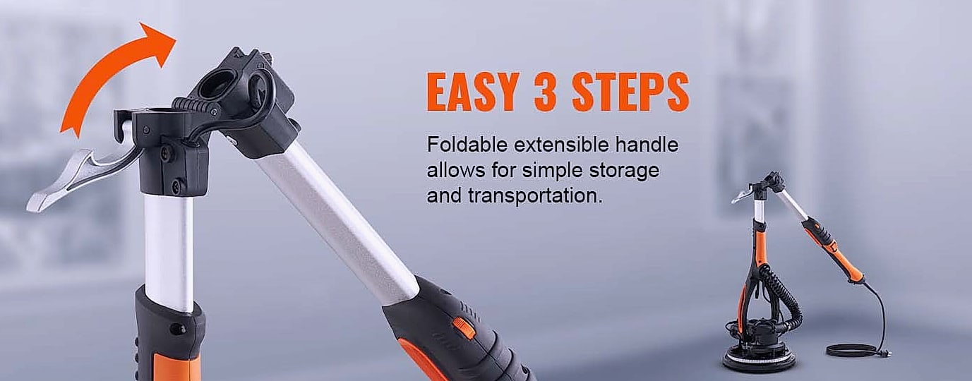 SucceBuy 900W Drywall Sander with Variable Speed Motor — build progress