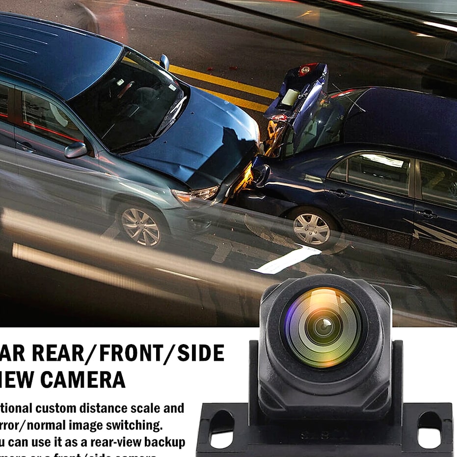 Jaysuing 720P AHD Rear View Camera 170 Degree Night Vision — parts overview