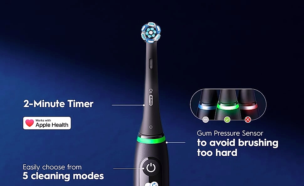 Oral-B iO Series 7 Rechargeable Electric Toothbrush with — package contents