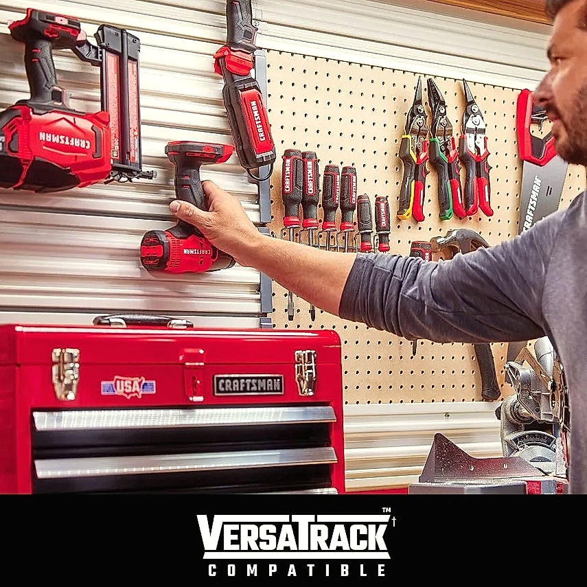 Kankeirr V20 MAX Cordless Drill and Impact Driver Combo Kit — interior detail