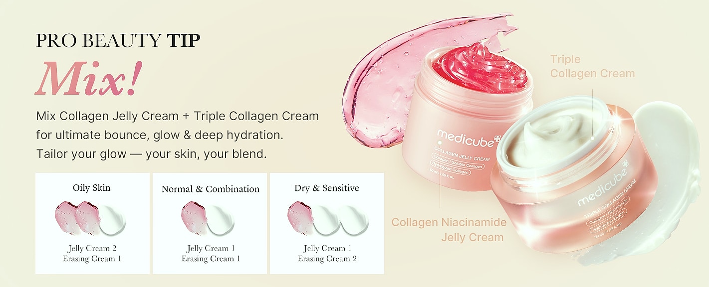 Medicube Collagen Jelly Cream with Niacinamide — scale reference