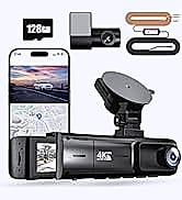 Kankeirr Dual 1080P Dash Cam with Interior Camera and Night — scale reference