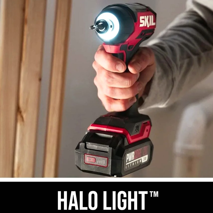 Kankeirr PWR CORE 20 Brushless Drill and Impact Driver Kit — side view